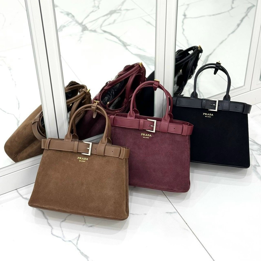 сумка prada замшевая коричневая,сумка prada замша с кожаной отделкой,сумка женская prada,prada сумка,сумка prada замшевая