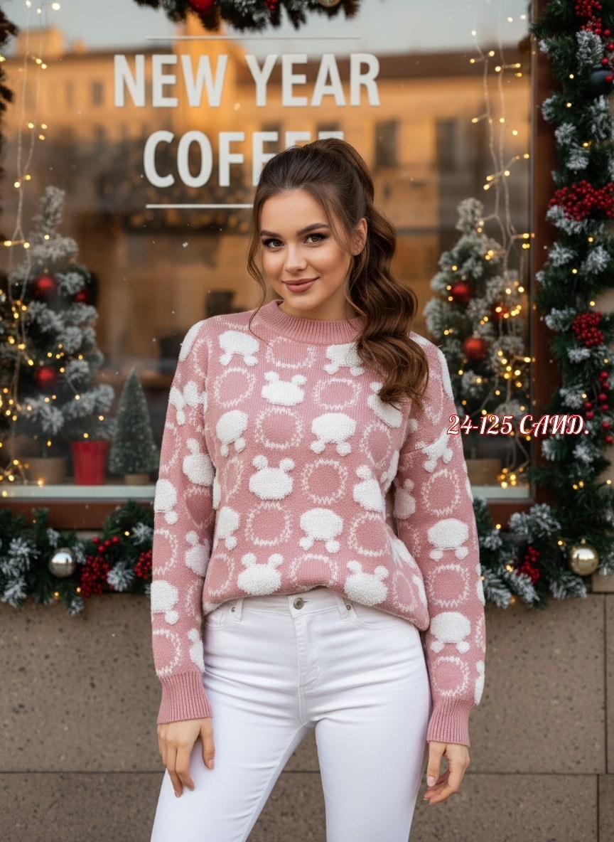 свитера женские,свитер новогодний женский,новогодние кофты,свитер женский с оленями,свитер новогодний