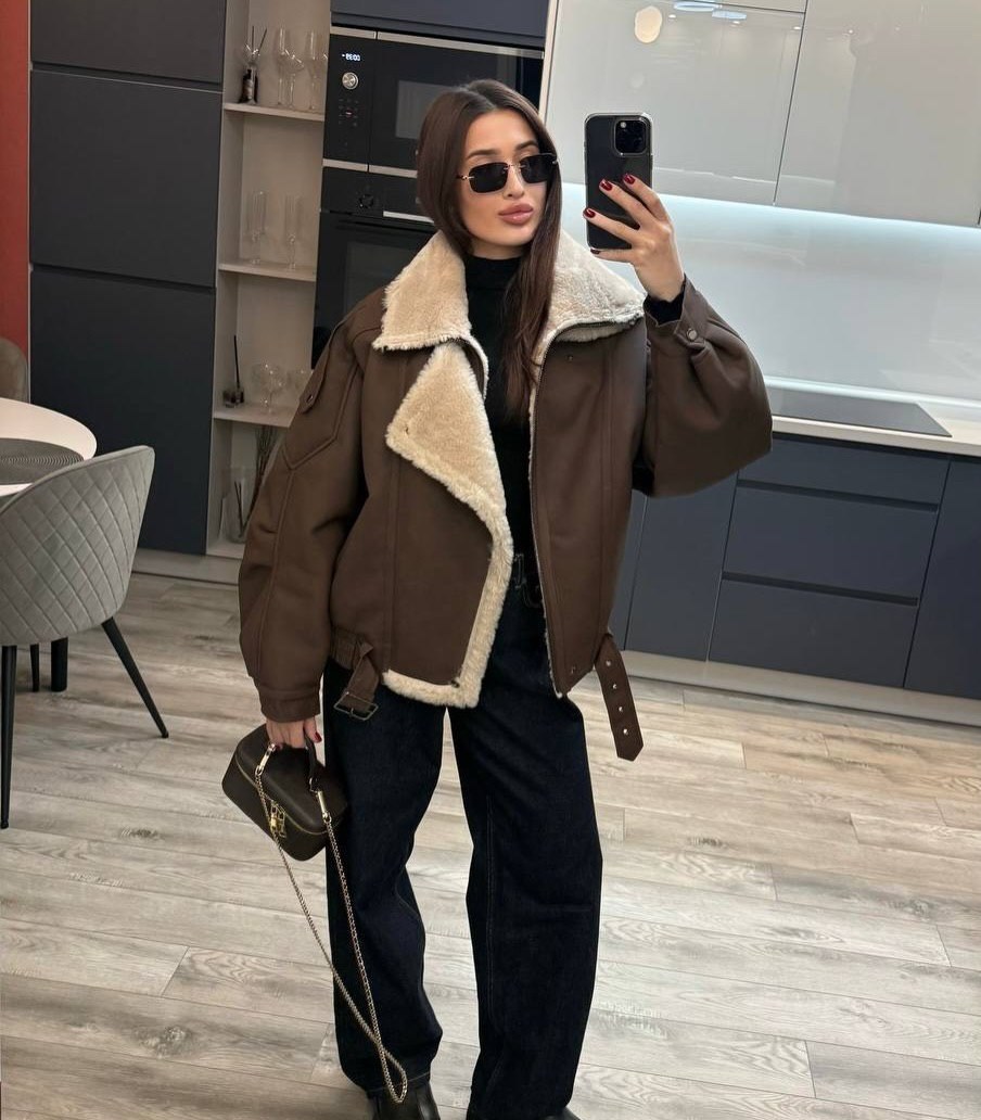 дубленка авиатор короткая оверсайз зимняя,дубленка женская авиатор,дубленка авиатор,дубленка женская,дубленка авиатор зимняя оверсайз