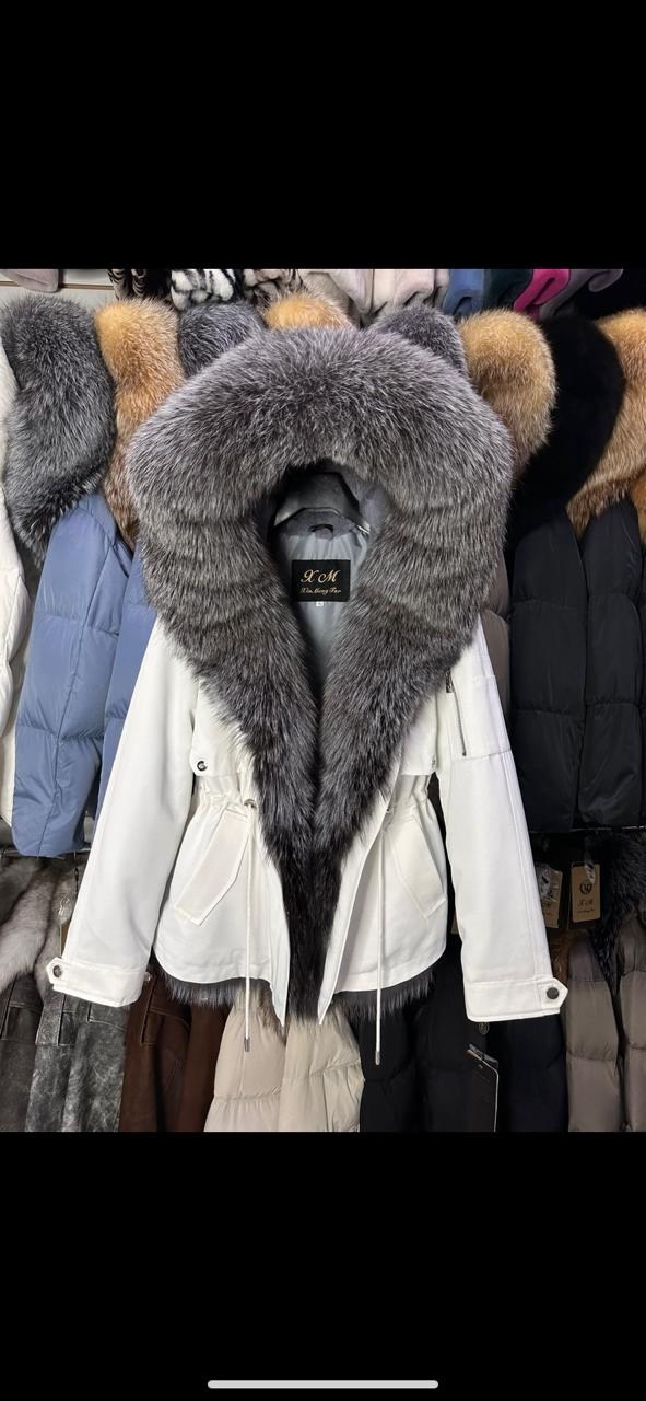 парка с чернобуркой,парка с натуральным мехом,парки с чернобуркой,парка с мехом чернобурки,парка женская с натуральным мехом