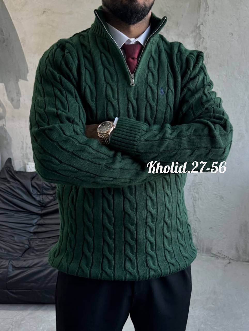 свитер для мужчин вязка,мужские кофты,джемпер мужской,свитер мужской polo ralph lauren вязаный с воротником на молнии синий,свитер для мужчин вязка арт.5528708