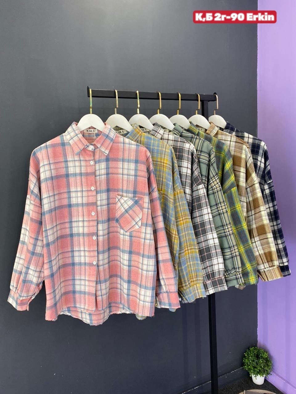 рубашка в клетку,рубашка хлопок,женская рубашка,рубашка в клетку женская,рубашка хб