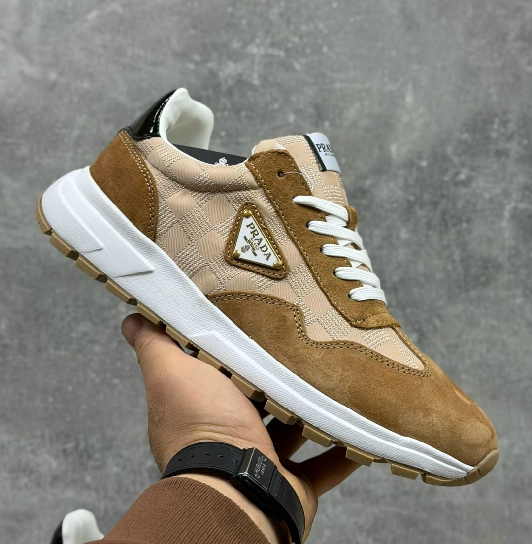 кроссовки prada,,мужские кроссовки prada,мужская  кроссовки,замшевые кроссовки