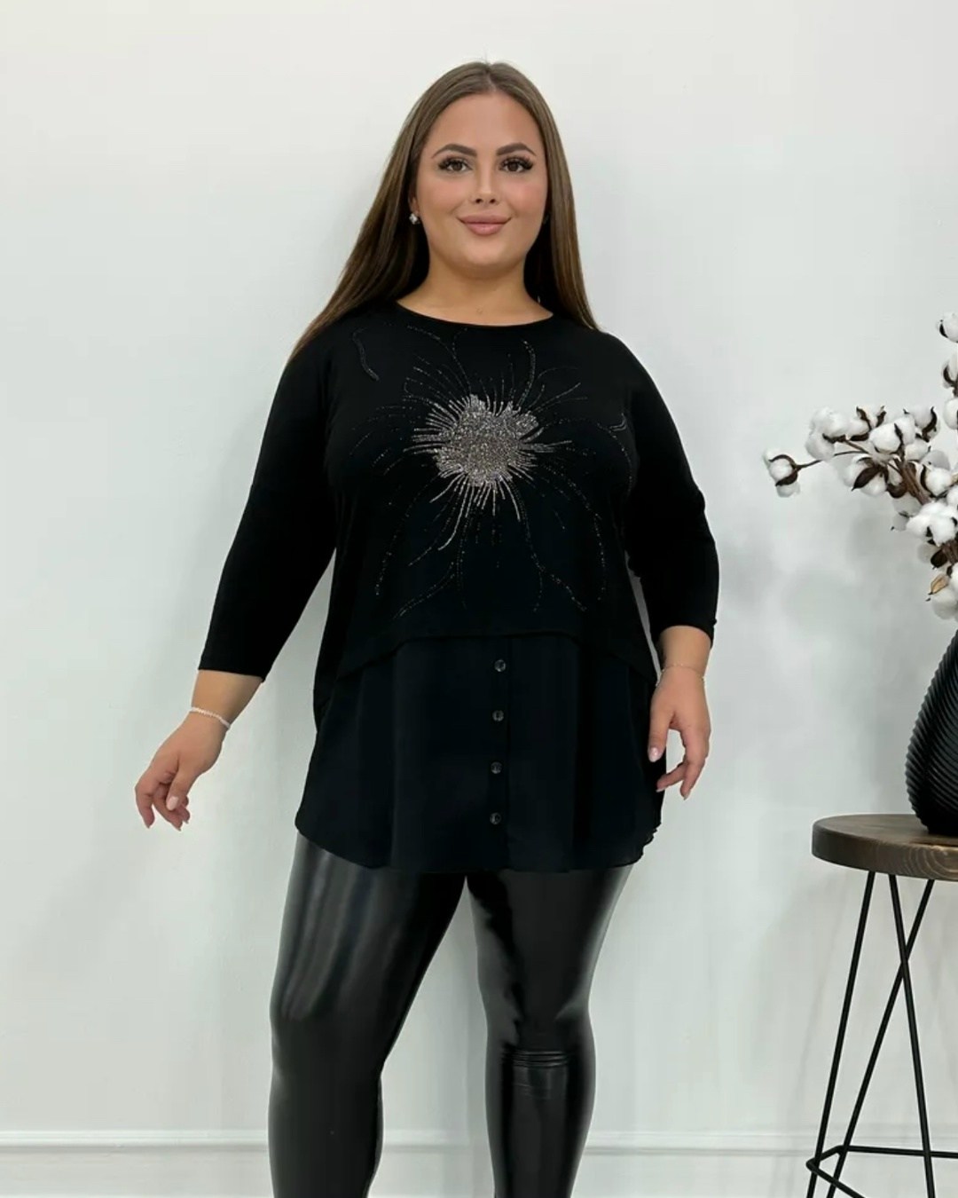 туника со стразами,туника со стразами нарядная,туника женская,нарядная туника,женская кофта