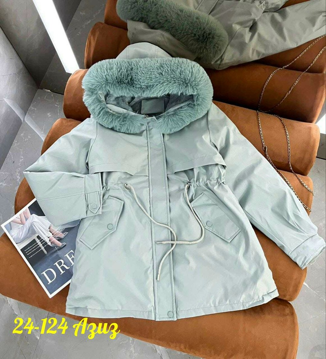 парка с натуральным мехом,парка с мехом,куртка женская зимняя,парка с мехом песца,парка с меховым