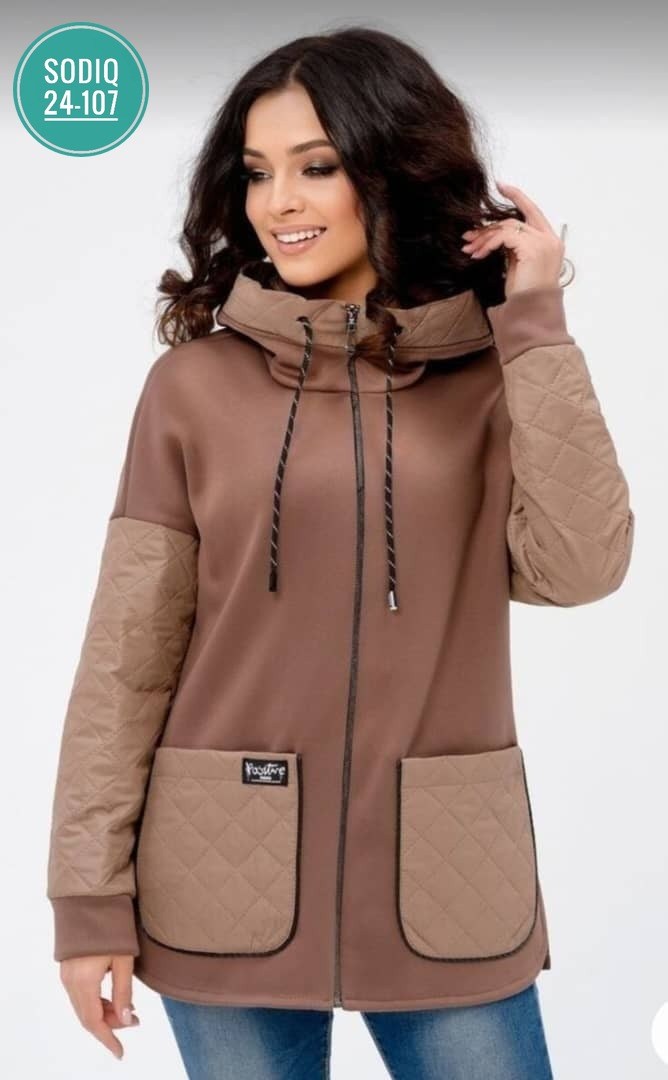 верхняя одежда для женщин,комбинированная куртка,женская куртка,флисовая куртка женская,верхняя одежда женская