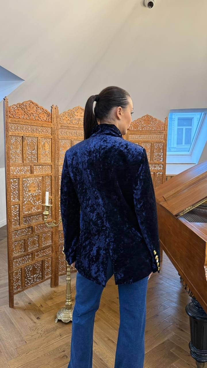 бархатный пиджак,пиджак бархатный овер айз,бархатный пиджак женский,жакет,костюм брючный бархатный двойка emse