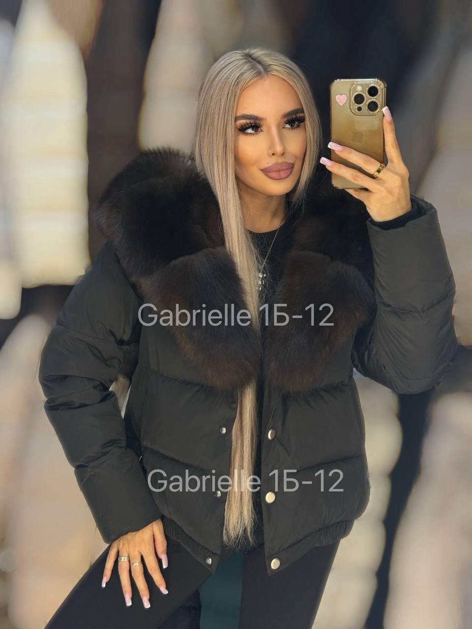 куртка - пуховик с мехом песца city furs,куртка с мехом,пуховик женский с мехом,куртка зимняя женская,куртка с мехом женская