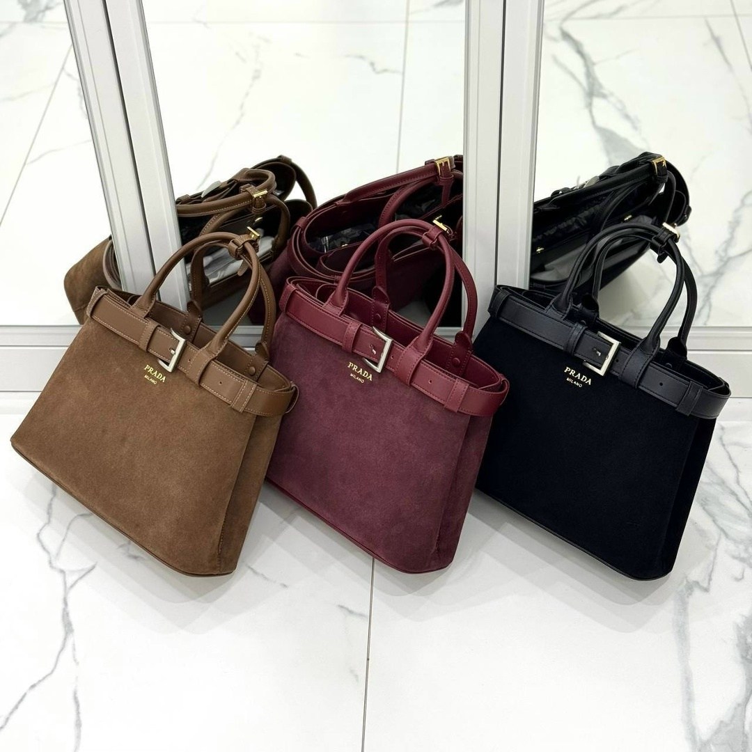 сумка prada замшевая коричневая,сумка prada замша с кожаной отделкой,сумка женская prada,prada сумка,сумка prada замшевая