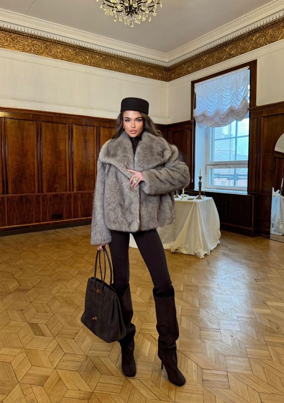 шубка,шуба короткая,шуба,шуба из эко меха под норку,модная шуба