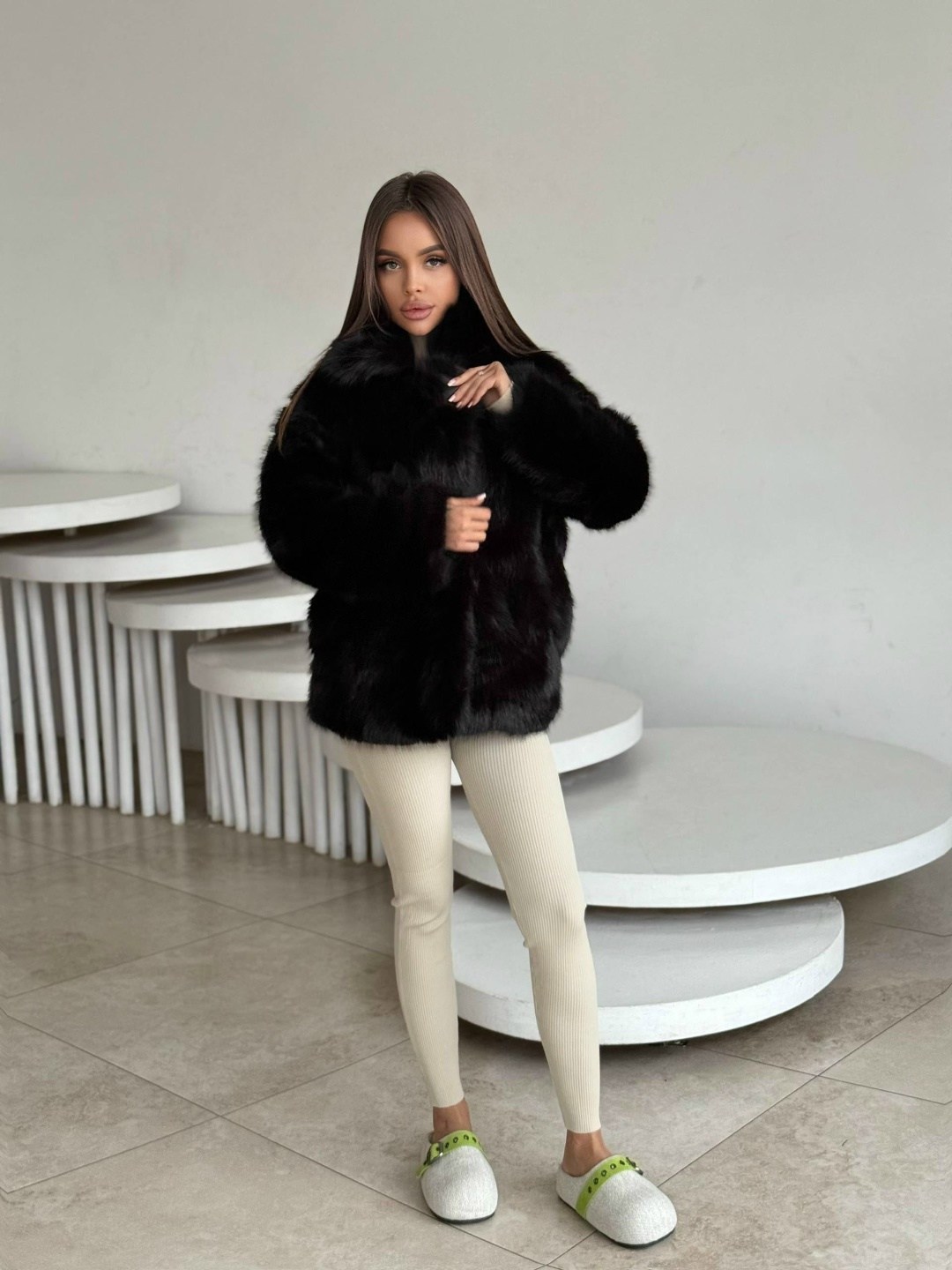 шубка,шуба,женская шуба,шуба искусственная,шуба из песца