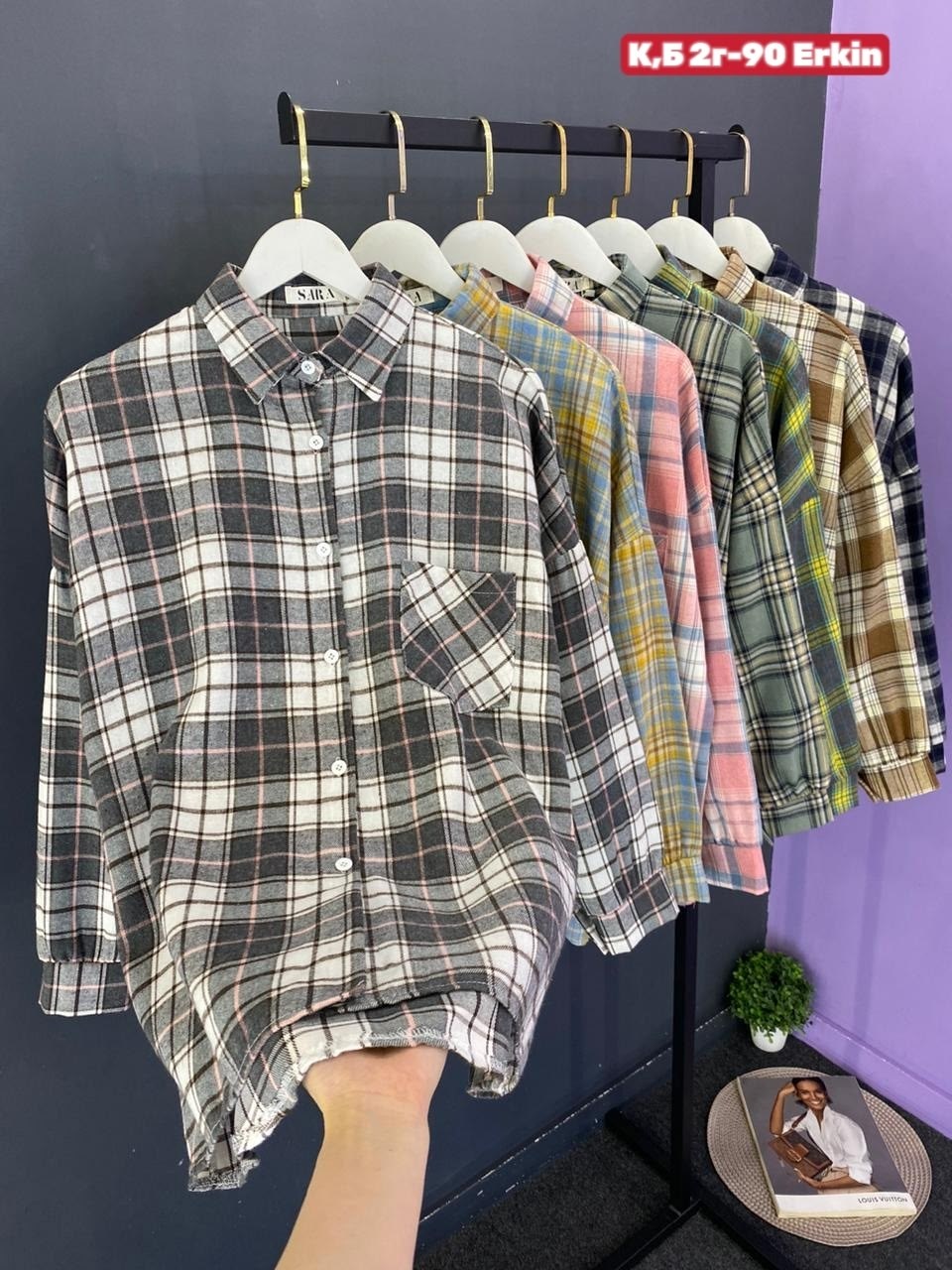 рубашка в клетку,рубашка хлопок,женская рубашка,рубашка в клетку женская,рубашка хб