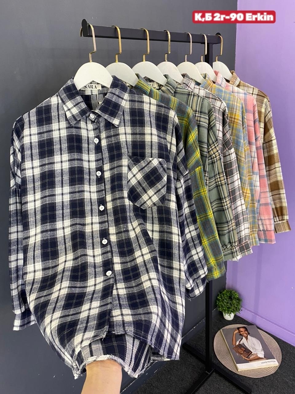 рубашка в клетку,рубашка хлопок,женская рубашка,рубашка в клетку женская,рубашка хб