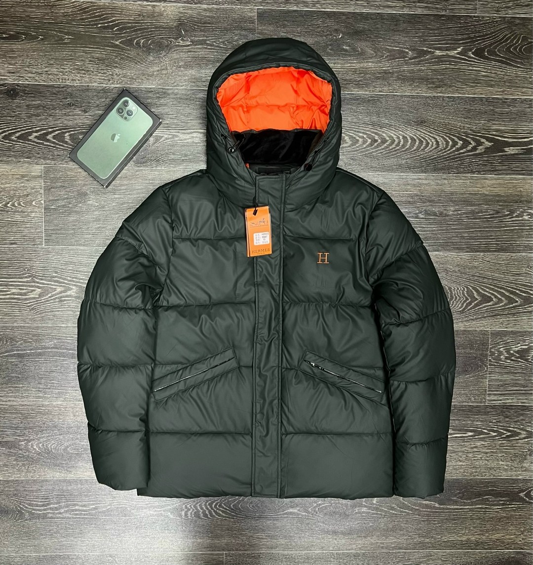 зимняя куртка,зимняя мужская куртка,демисезонная куртка,пуховик зимний мужской,зимняя мужская куртка hermes