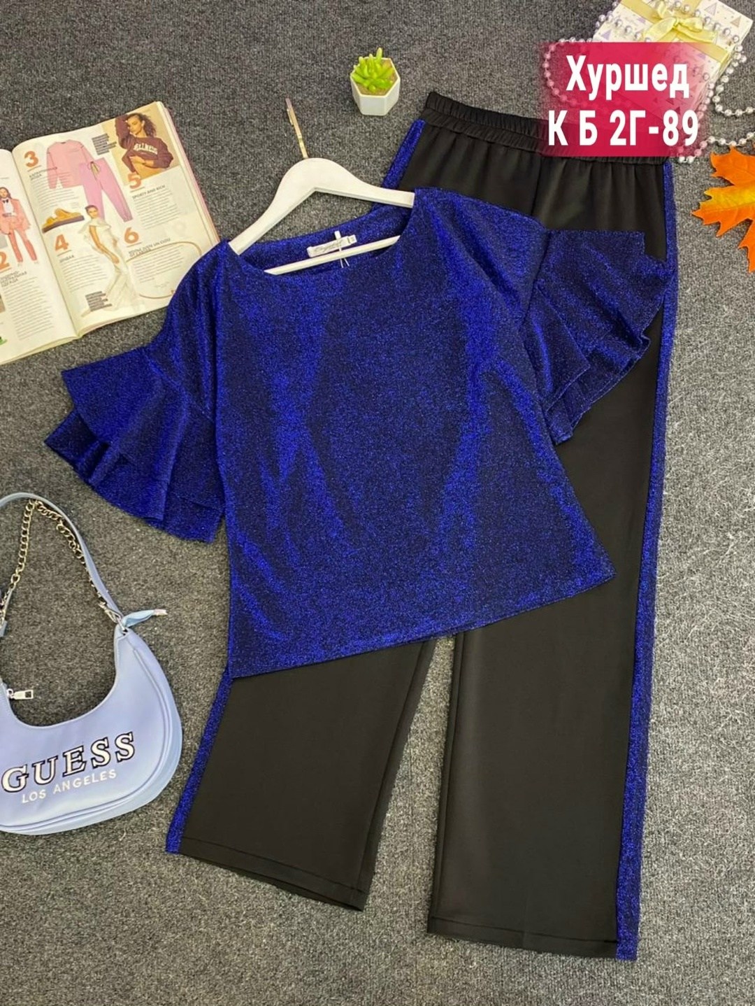 костюмы брючные,женская кофта,женский брючный костюм,костюм двойка с широкими брюками для женщин,костюм женский двойка glentina