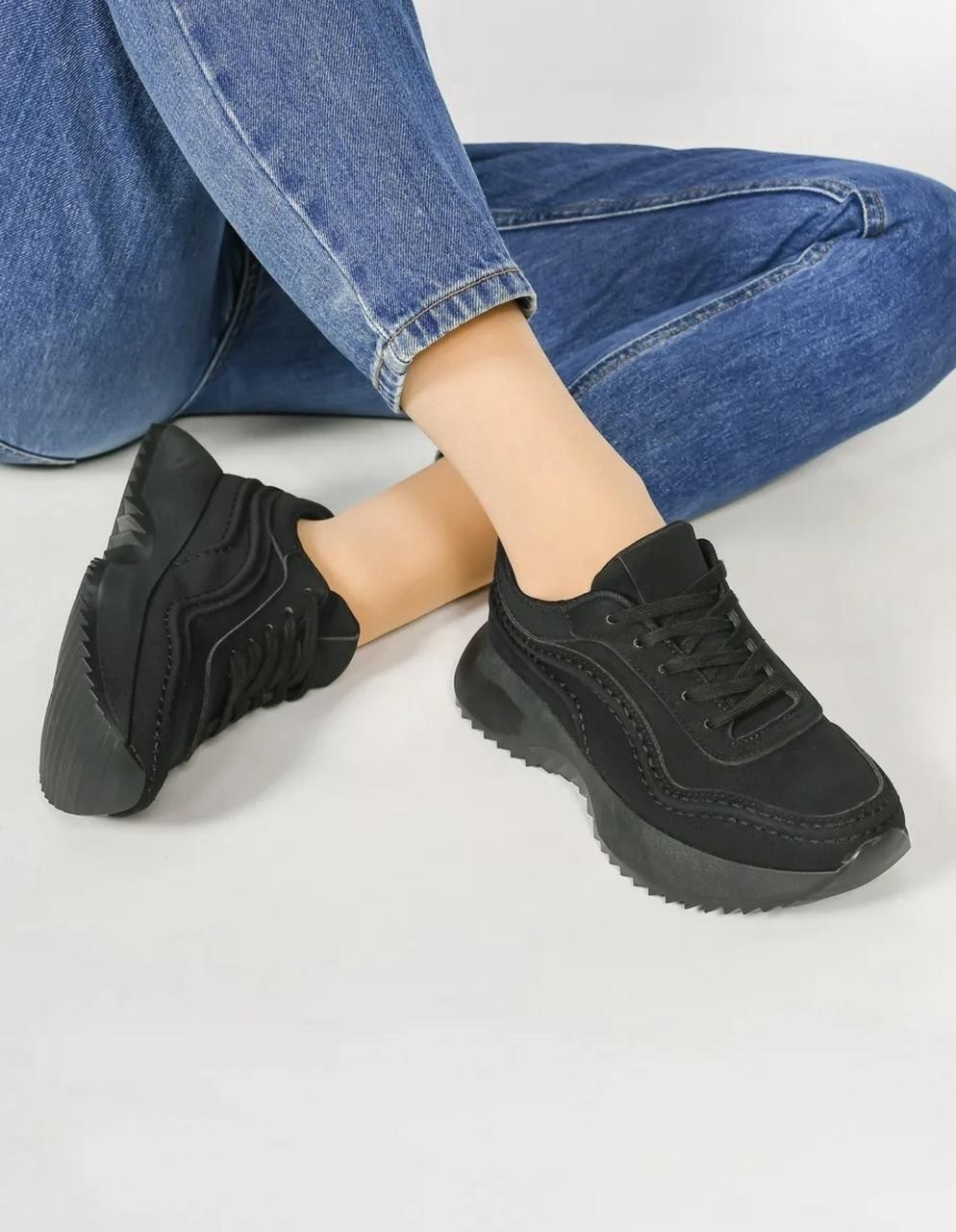 ,кроссовки женские,черные кроссовки женские,кроссовки женские натуральная замша черные,черные кроссовки