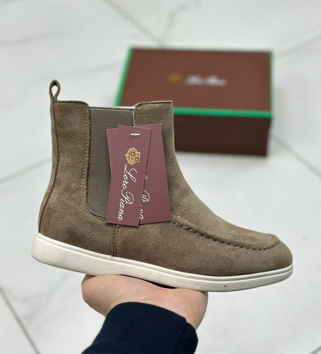 ,ботинки loro piana,замшевые ботинки,челси замшевые loro piana premium shoes,ботинки замшевые loro piana
