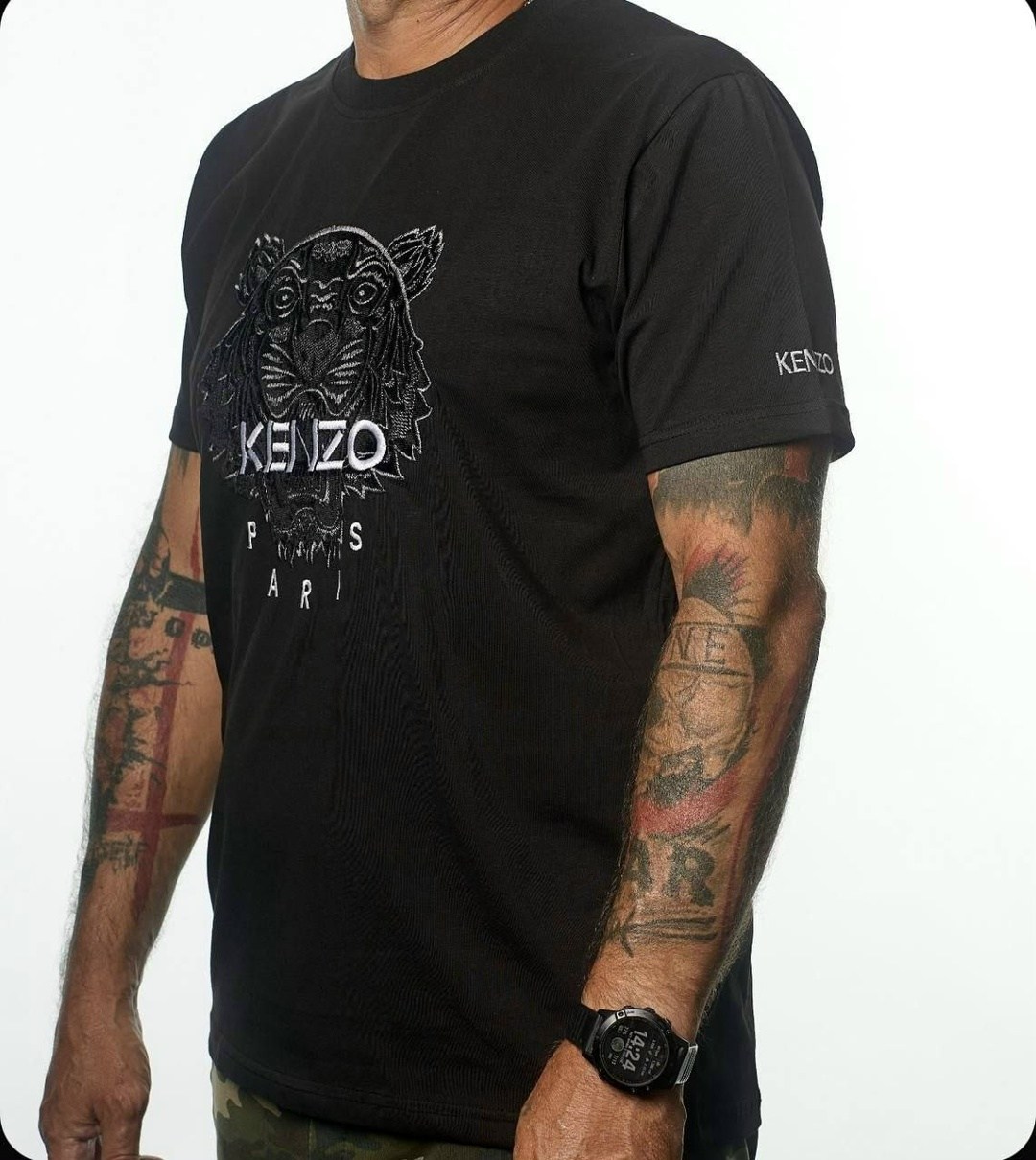 футболка kenzo,футболка kenzo мужская,черные мужские футболки kenzo,футболка кензо,майка кензо