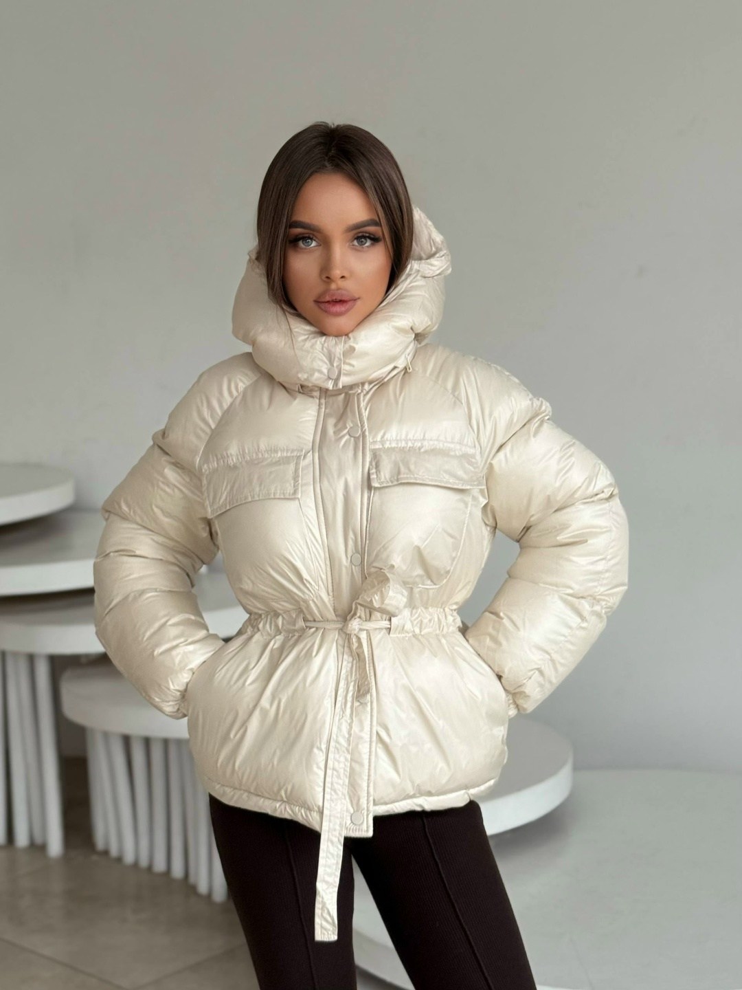 пуховик женский,куртка с поясом,женская куртка,куртка зимняя,женская зимняя куртка