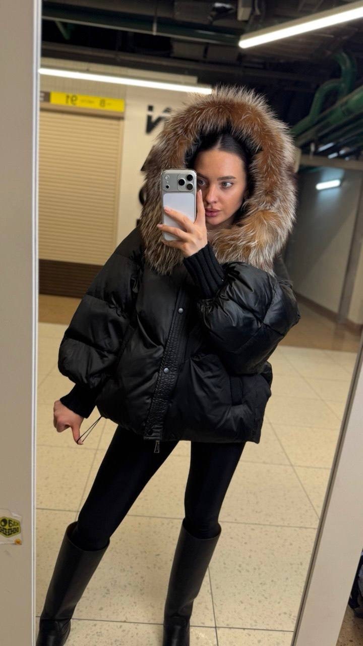 пуховик,женский пуховик,короткий пуховик,пуховик с мехом,куртка пуховик