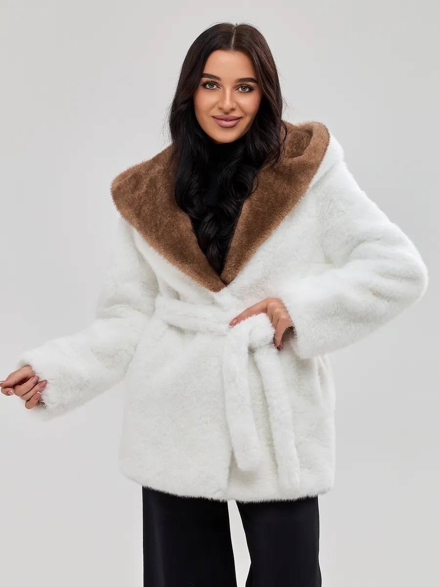 шуба искусственная зимняя экошуба hava royc,норковая шуба,шуба из эко меха,шуба искусственная,шуба из эко меха под норку