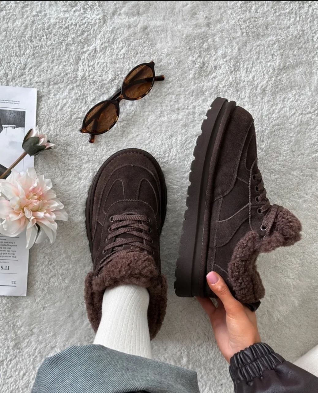,зимняя женская , женская,кроссовки замшевые,ботинки замш