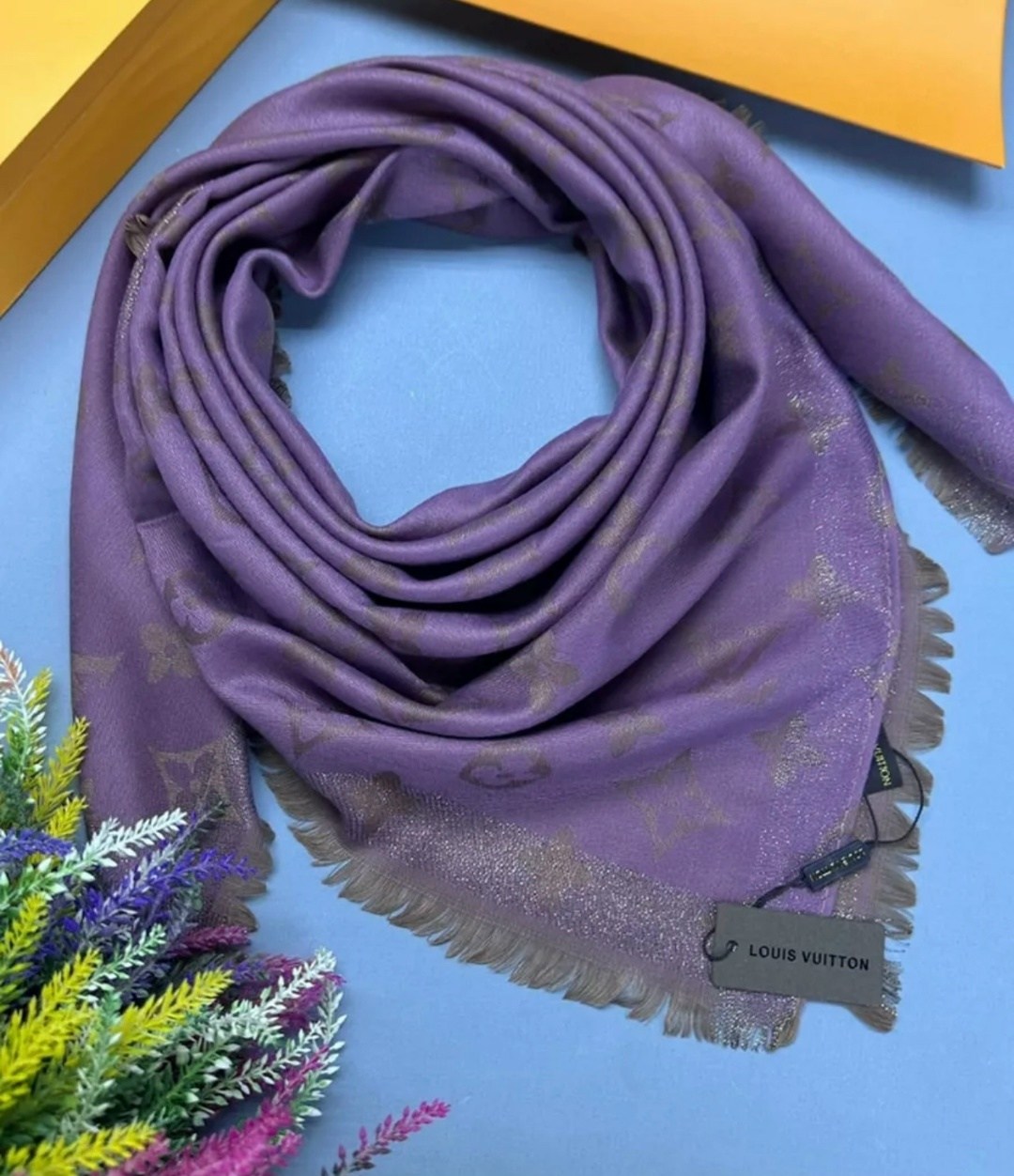 платок луи виттон,палантин женские,шарф луи виттон,палантин,шарфы и платки