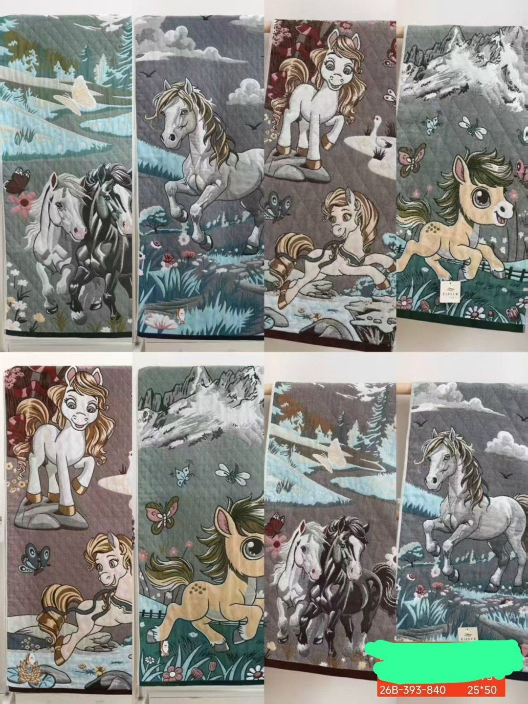 полотенца с лошадью набор подарочный,полотенце с конем,набор кухонных полотенец "этель. лошадки",полотенца с лошадками,полотенце хлопковое