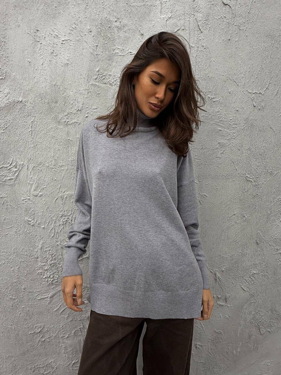 свитер с горлом оверсайз idp clo 256807230,свитер оверсайз джемпер,свитер оверсайз с высоким воротом,свитер с высоким воротом,свитер оверсайз с высоким воротником