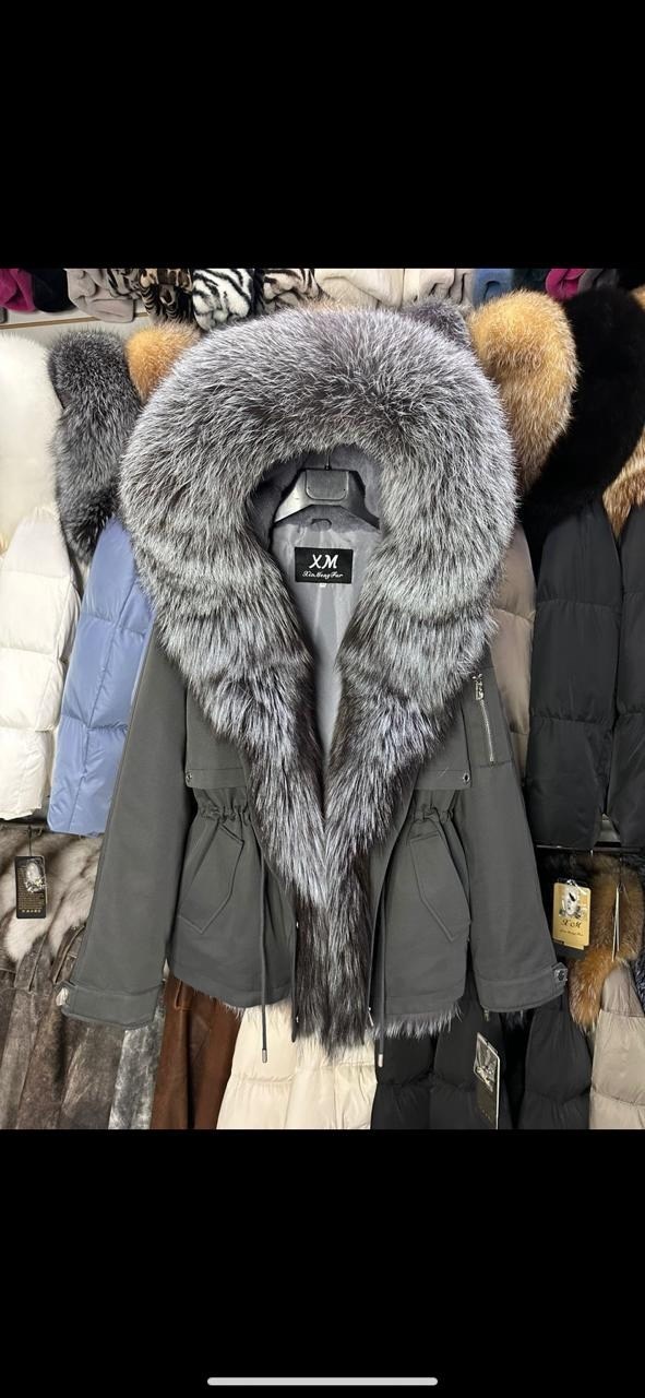 парка с чернобуркой,парка с натуральным мехом,парки с чернобуркой,парка с мехом чернобурки,парка женская с натуральным мехом
