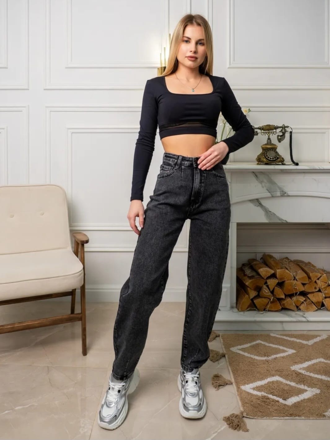 женские джинсы,джинсы мом,джинсы серые,джинсы,женские джинсы мом