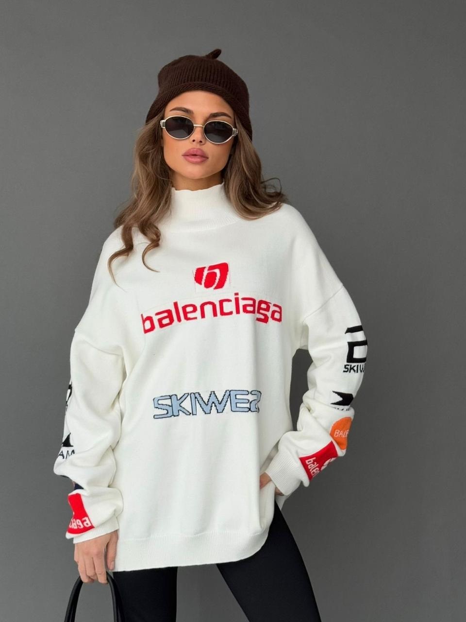 свитшот с начесом оверсайз базовый кофта only she,свитшот женская,свитшот balenciaga,свитшот,свитшот толстовка