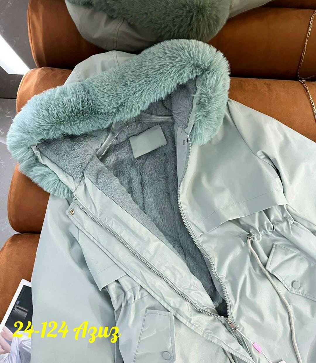 парка с натуральным мехом,парка с мехом,куртка женская зимняя,парка с мехом песца,парка с меховым