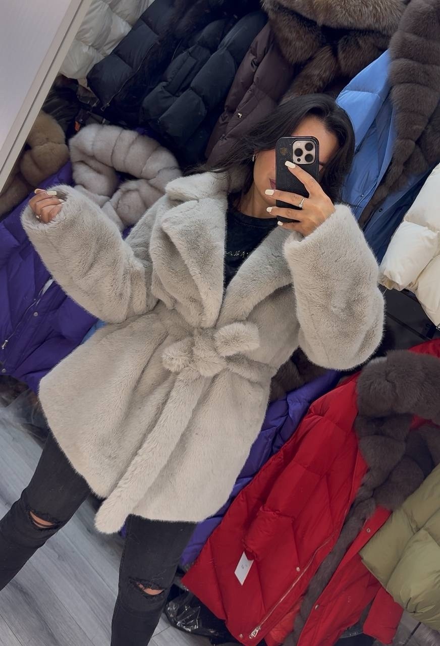 шуба искусственная экошуба удлиненная aimi fashion,искусственная шуба,шубка,женская шуба,эко шуба