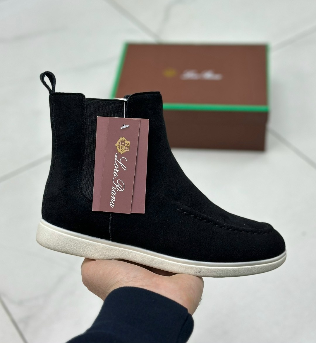 ,ботинки loro piana,замшевые ботинки,челси замшевые loro piana premium shoes,ботинки замшевые loro piana