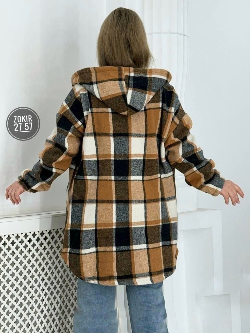 рубашка теплая с капюшоном,рубашка теплая,рубашка на меху,кардиган,женская кофта