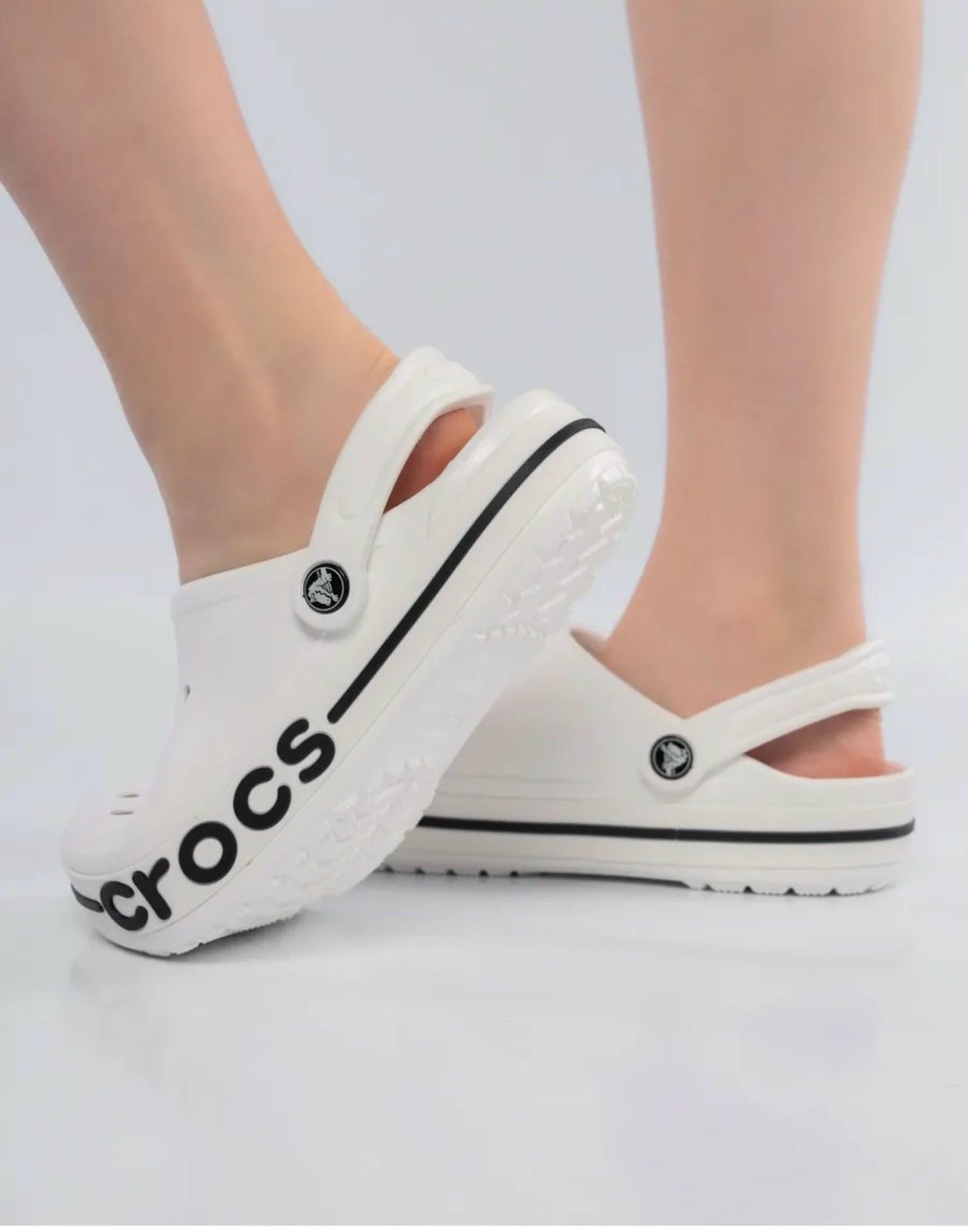 шлепанцы крокс белые,crocs сабо,сабо crocs bayaband,кроксы,кроксы женские