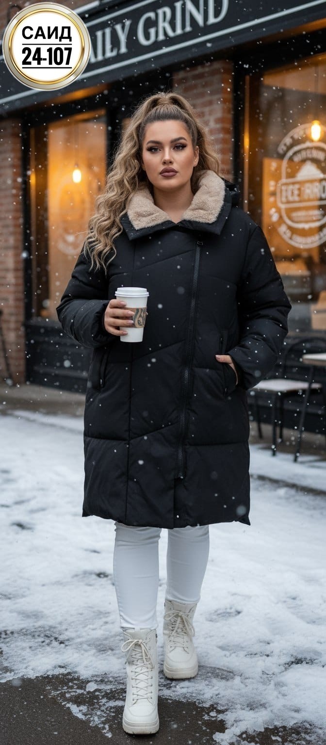 куртка женская pdonna 8023792 бежевая 56 ru,куртка удлиненная,зимняя куртка женская,женский пуховик,пальто пуховик