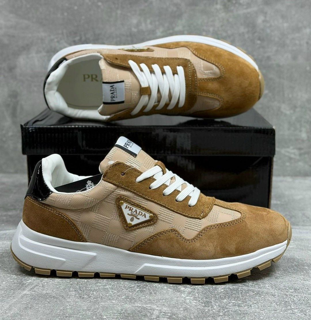 кроссовки prada,,мужские кроссовки prada,мужская  кроссовки,замшевые кроссовки