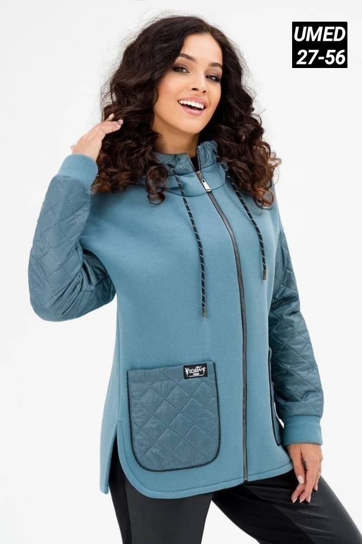 верхняя одежда для женщин,женская куртка,комбинированная куртка,флисовая куртка женская,верхняя одежда женская