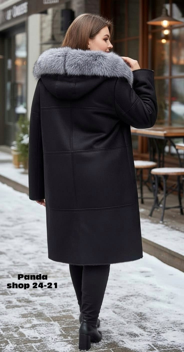 дубленка umoda,дублёнка женская,комбинированная дубленка,дубленка женская зимняя с капюшоном натуральная,дубленка