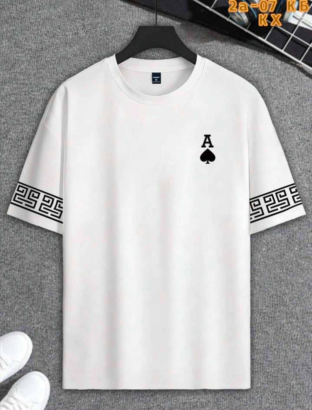 мужские футболки versace,футболка мужская,футболка версаче,футболка versace greca черная