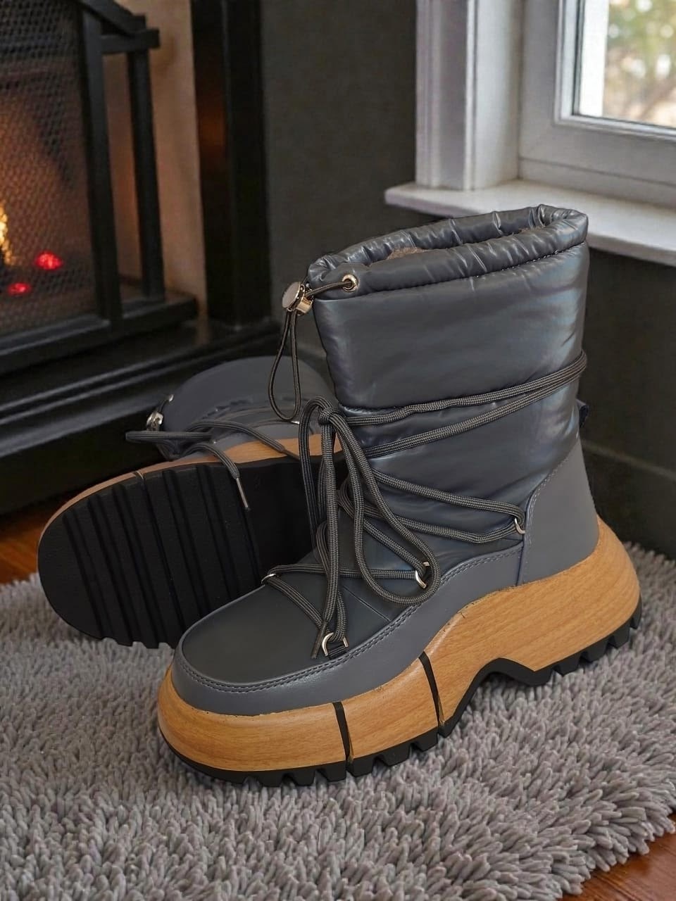 ,дутики,угги зимние дутики на платформе высокие ugg 268122242,зимняя ,женские дутики