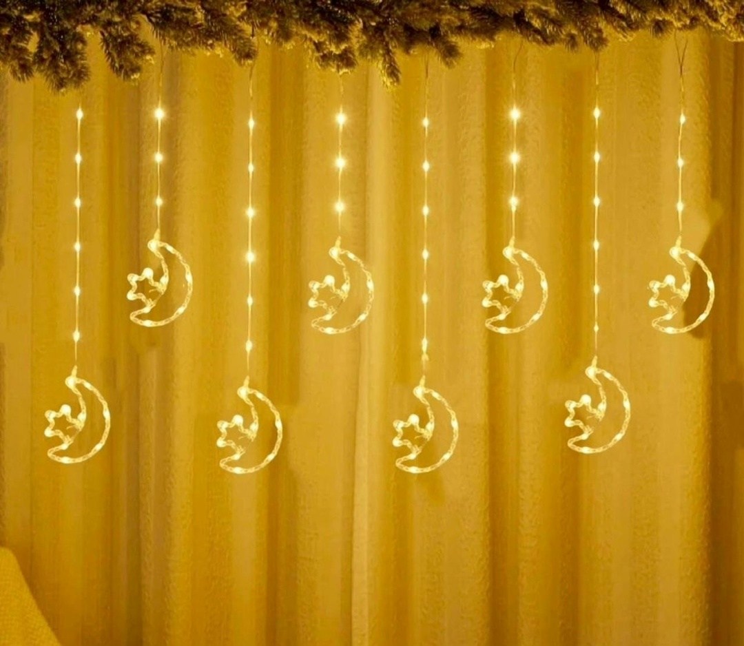 светодиодная рождественская гирлянда-занавеска,гирлянда штора снежинки 3х2м,гирлянда занавеска,гирлянда штора олени,новогодние гирлянды