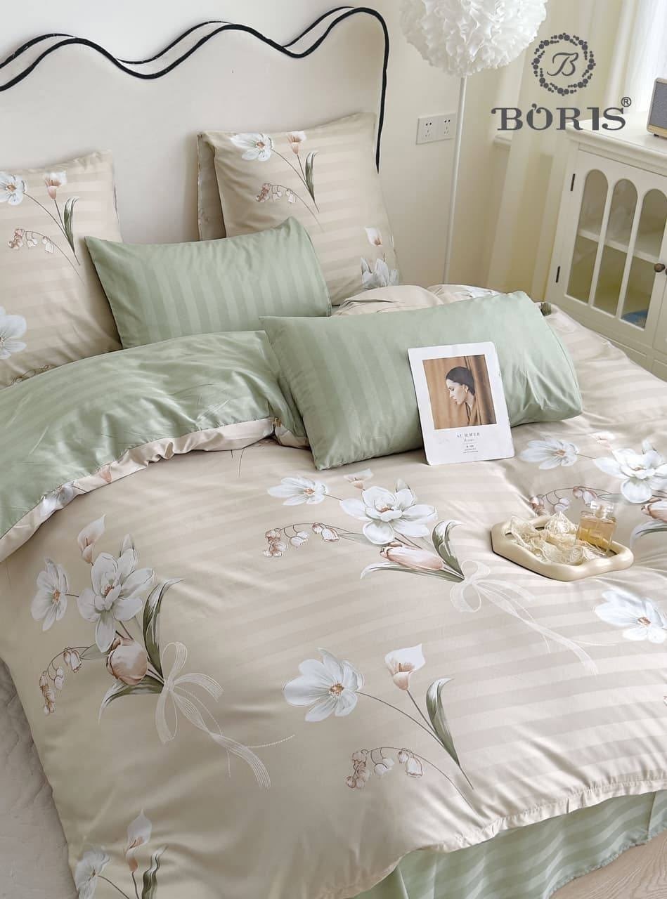 комплект постельного белья,постельное бельё евро,постельное бельё,комплект постельного белья boris,комплект постельного белья boris сатин 2-x спальный наволочки 70x70