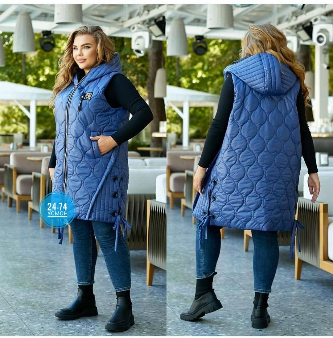 жилетка на синтепоне,жилет синтепон,жилетка женская батал,женская жилетка больших размеров,женская жилетка