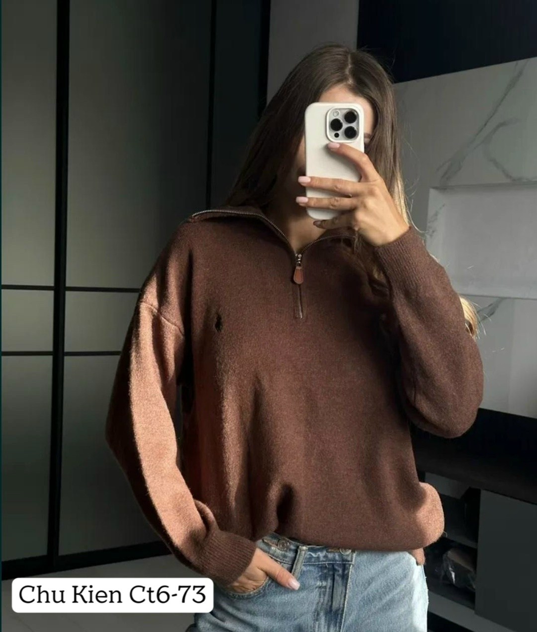 женская кофта,кофта,свитер полузамок на молнии с замком поло y2k ay clo 301338568,женский свитер-поло на молнии,кашемировый свитер polo