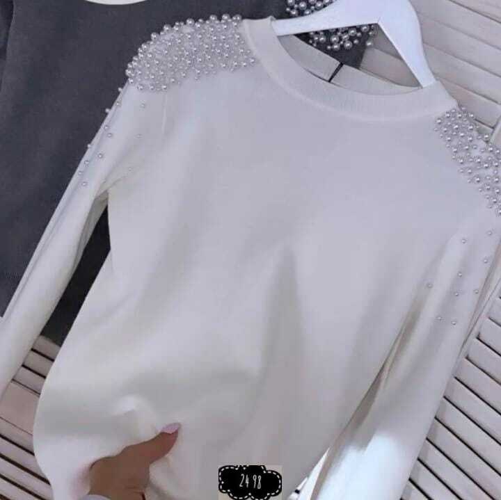 кофта женская,свитер с бусинками,кофта модная,джемпер с бусинами,кофта с бусинами