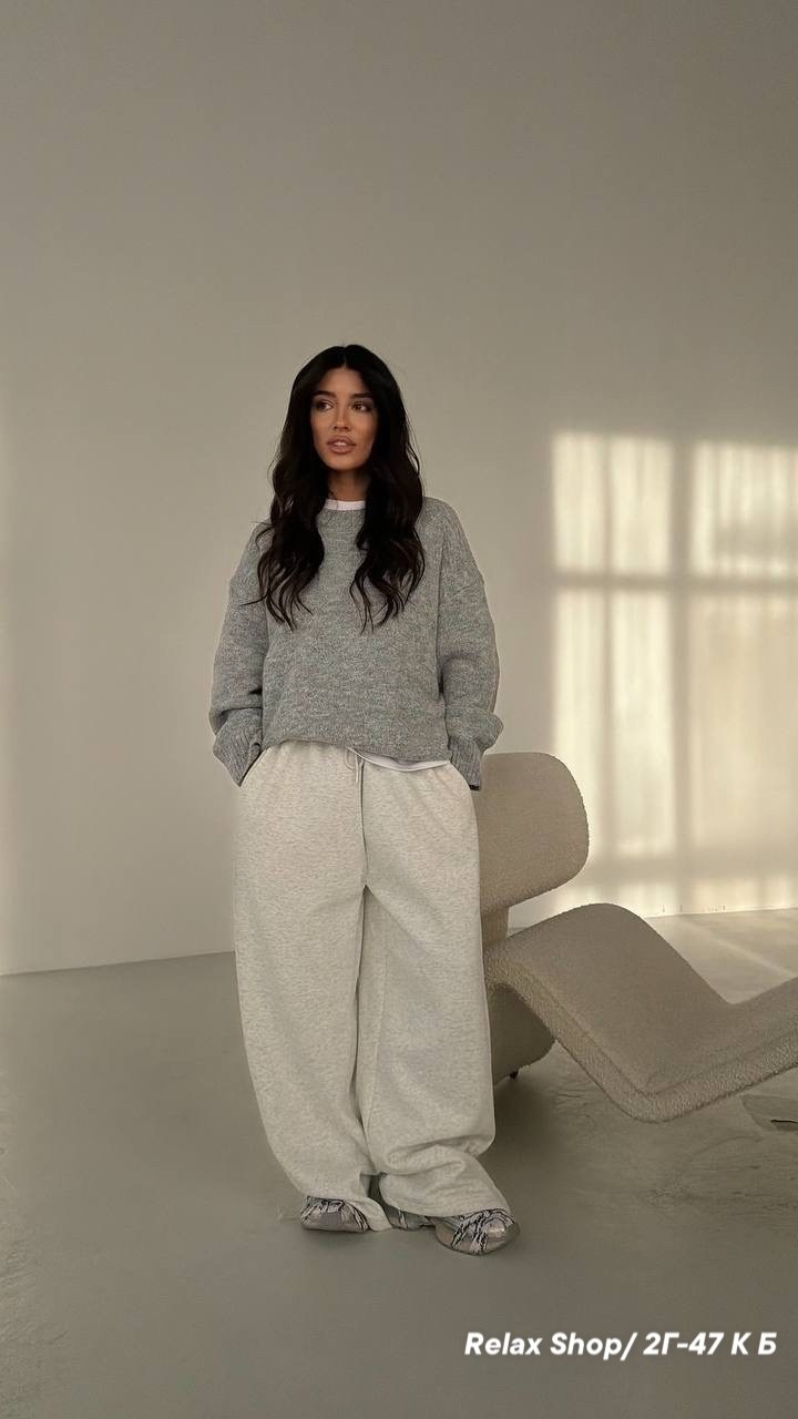 спортивные брюки женские belevtseva w2202521 серые,спортивные брюки,спортивные костюмы,свитшот женский,повседневные брюки