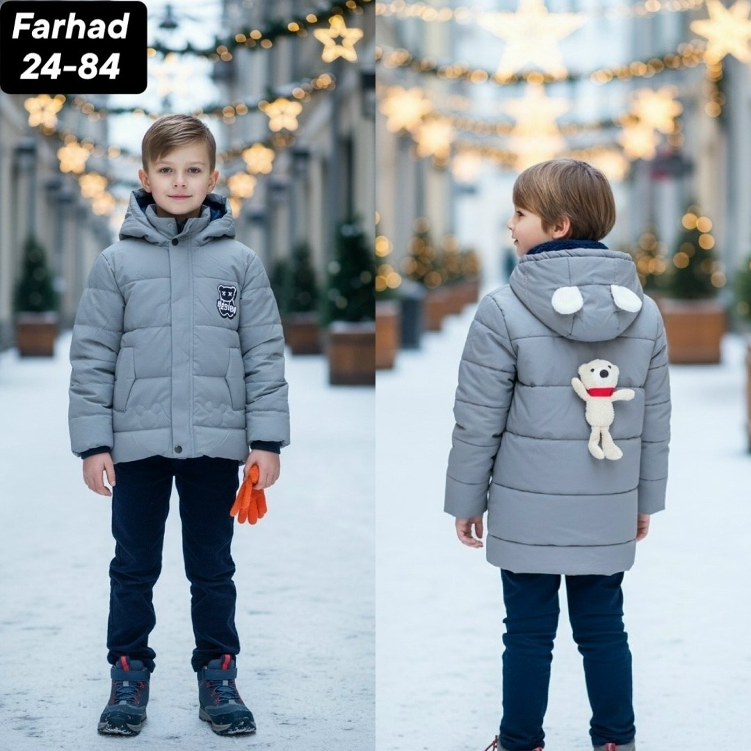 куртка для мальчика,зимняя куртка для мальчика,куртка для мальчика теплая,куртка детская orso bianco нейт оранжевый,куртка для детей